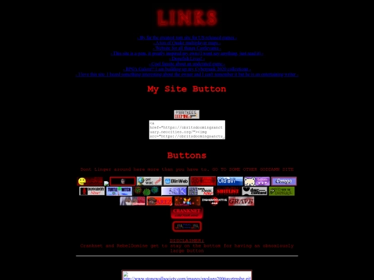 Links screenshot