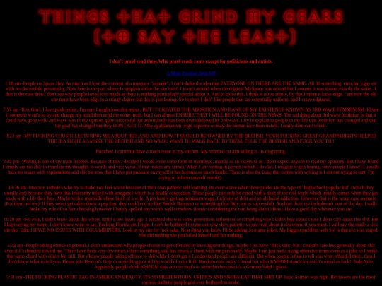ThingsIhate screenshot