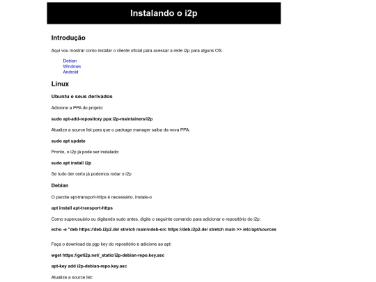 i2p/instalari2p screenshot