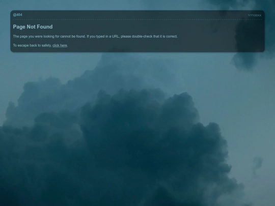 not_found screenshot