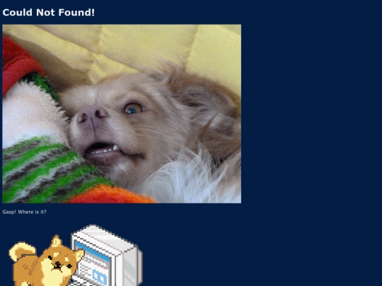not_found screenshot