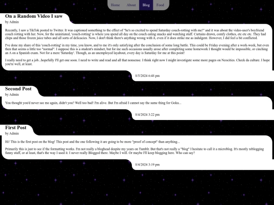 blog screenshot
