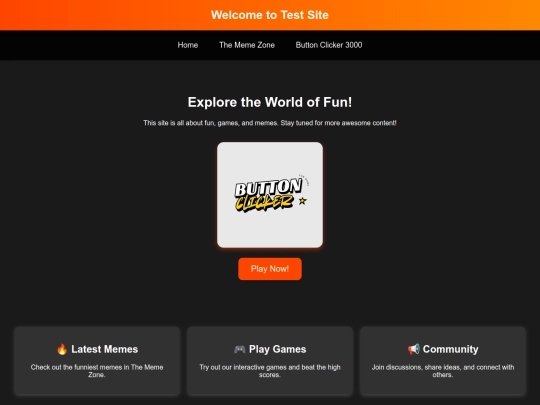 testsitepage1 screenshot