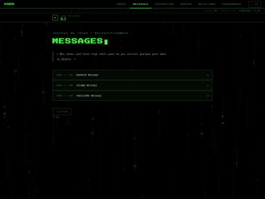 messages screenshot