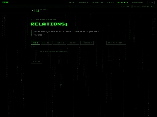 relations screenshot