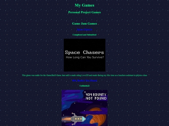 pages/games screenshot