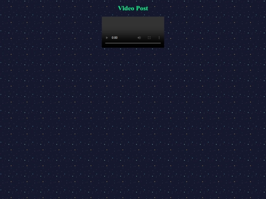 pages/templates/videopost screenshot