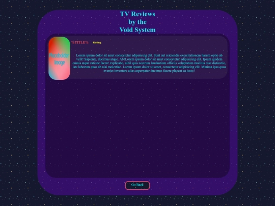 pages/tv_reviews screenshot