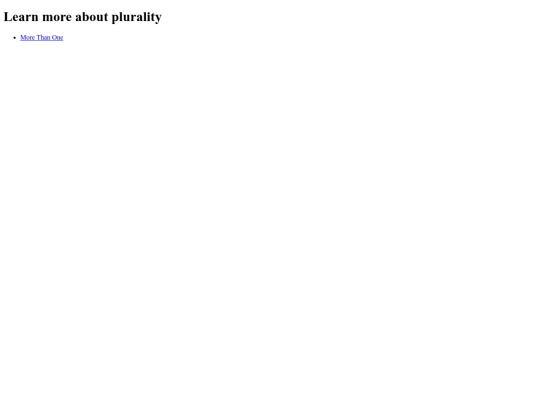 pages/wiki/plurality screenshot