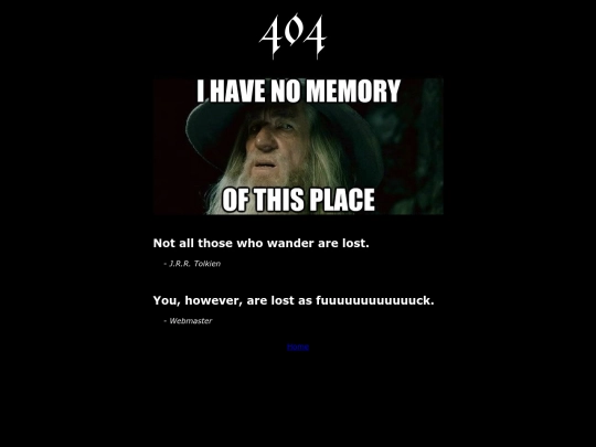 not_found screenshot