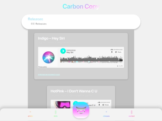 releases screenshot