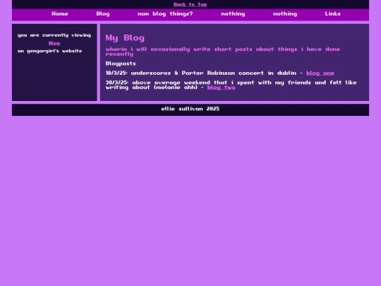 blog screenshot