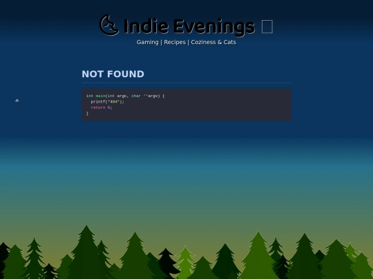 404 screenshot