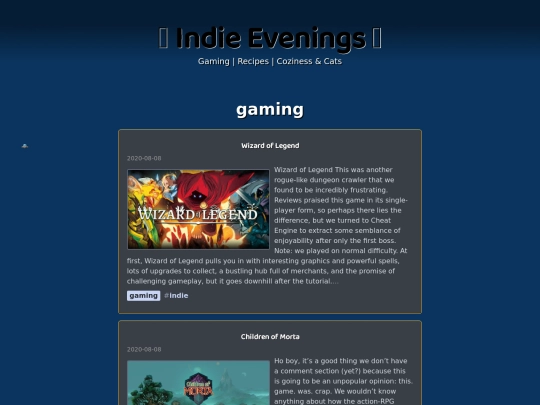categories/gaming screenshot