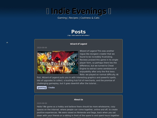 index screenshot