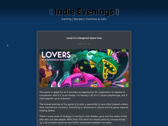 posts/lovers-in-a-dangerous-spacetime screenshot