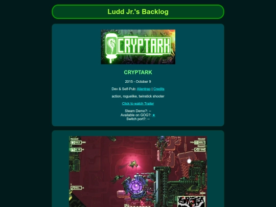 pages/ljb-cryptark screenshot