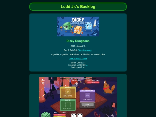 pages/ljb-diceydungeons screenshot