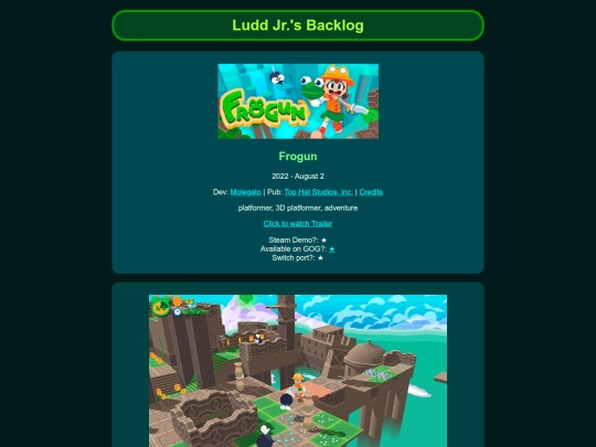 pages/ljb-frogun screenshot