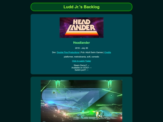 pages/ljb-headlander screenshot