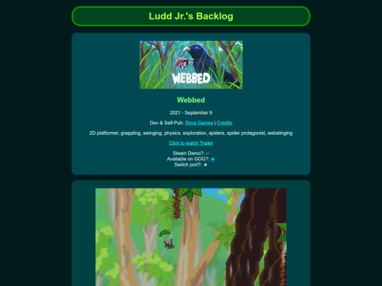 pages/ljb-webbed screenshot