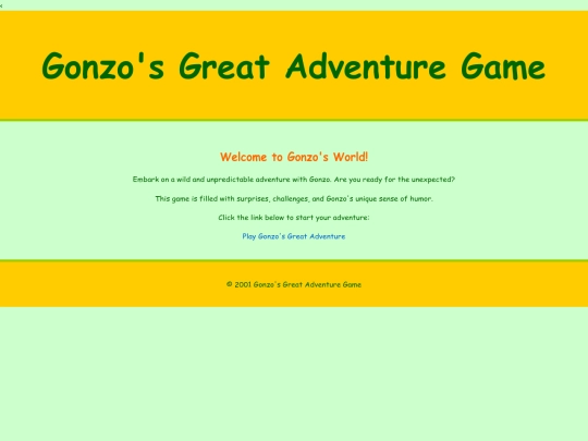 gonzo screenshot