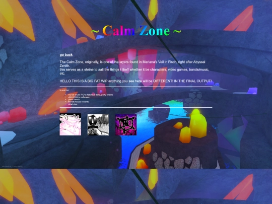 calmzone screenshot