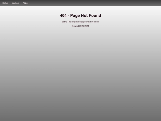 not_found screenshot