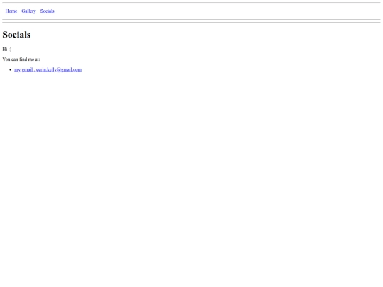 socials screenshot