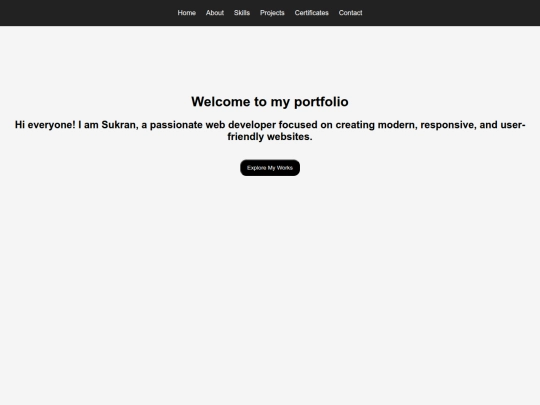 portfolio screenshot