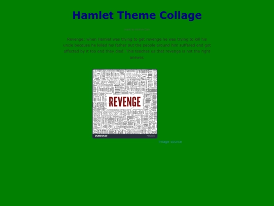 Hamlet screenshot