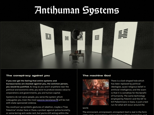 a/antihuman-systems screenshot