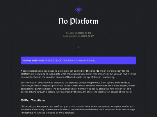 a/no-platform screenshot