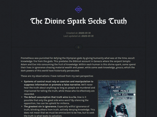 a/the-divine-spark-seeks-truth screenshot