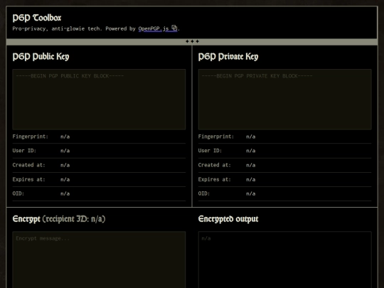 pgp-toolbox screenshot