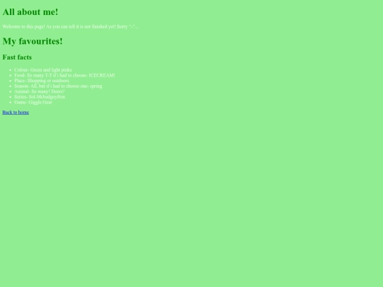 Aboutme screenshot