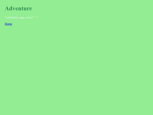 new pages/Adventure screenshot