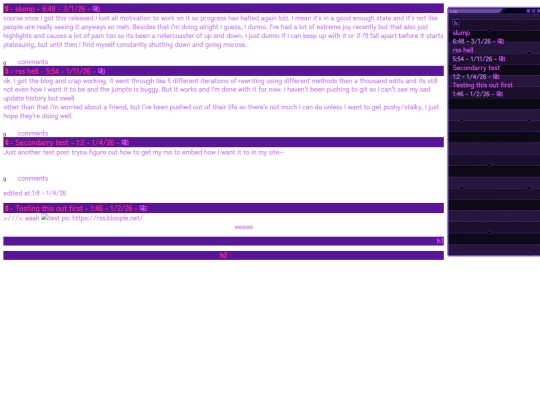 blog screenshot