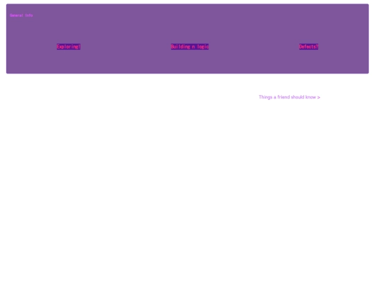 info screenshot