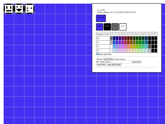 PPF-Sprite-Editor screenshot