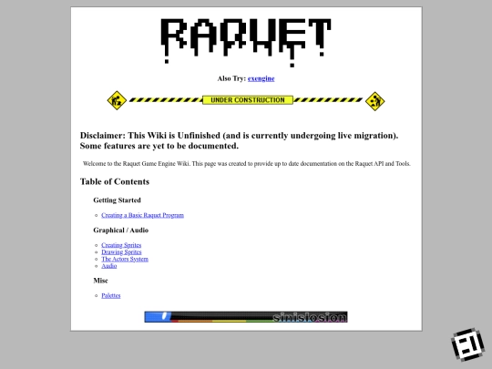 raquet screenshot