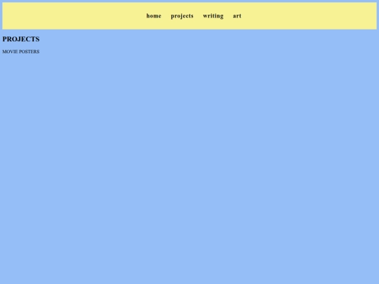 projects screenshot