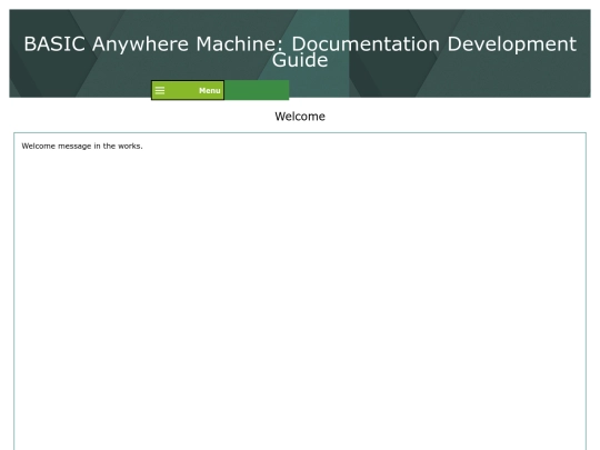 BAM_DocumentationGuide screenshot