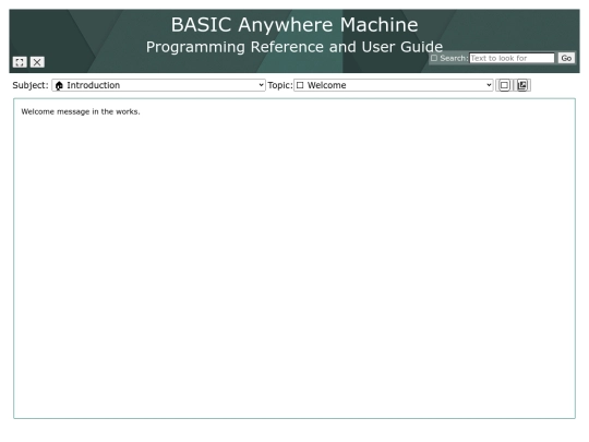 BAM_ProgReference screenshot