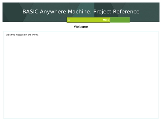 BAM_ProjectDocumentation screenshot