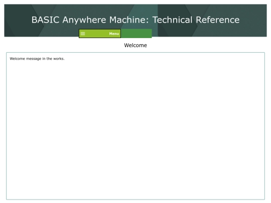 BAM_TechnicalReference screenshot