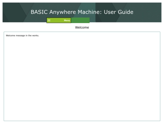 BAM_UserGuide screenshot