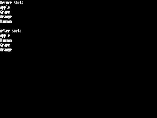 Bubble Sort.prod.run screenshot