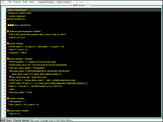 TW_BasicIDE screenshot