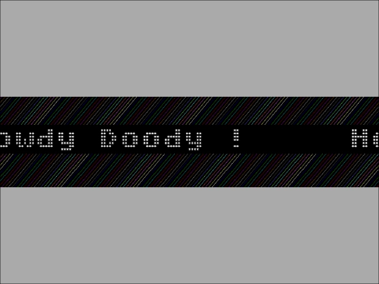 Test/Howdy Doody PCOPY II Test.prod.run screenshot